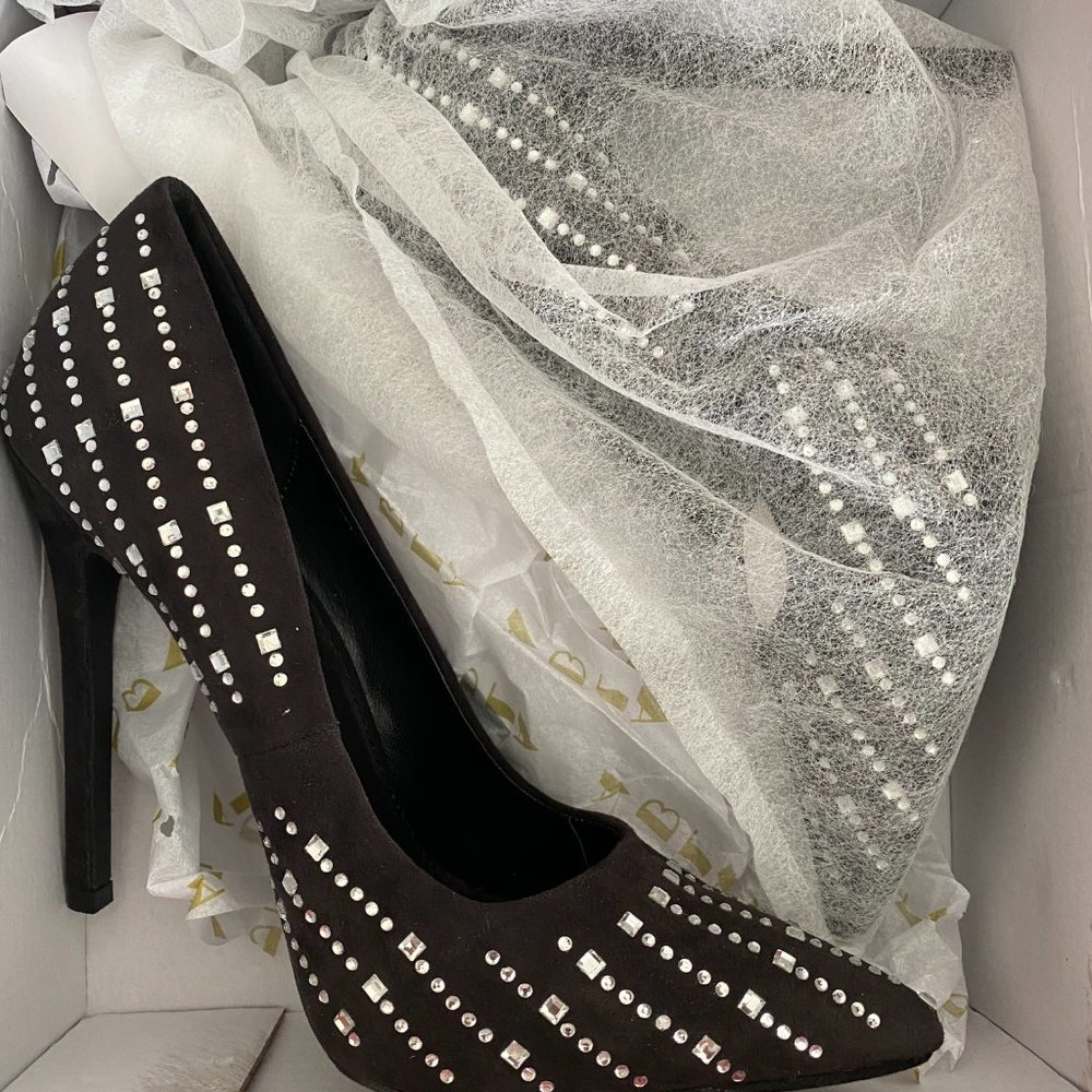 Alba, 6.5, Black and Gold - Picture 2 of 3